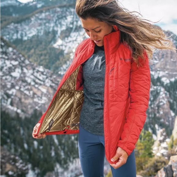 Columbia Jackets & Blazers - Columbia Titan Pass™ Double Wall™ Hybrid Jacket in Small Bold Orange